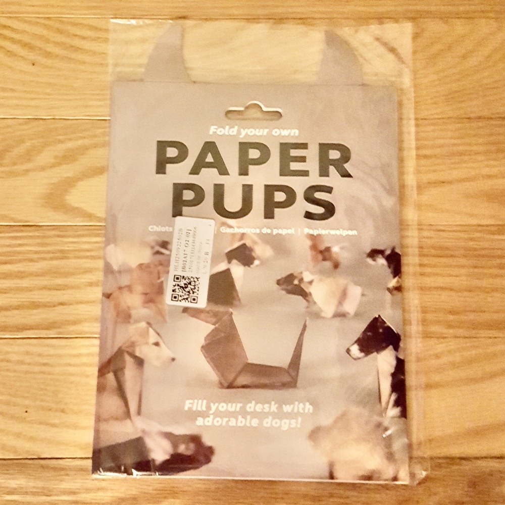 Origami Fold Your Own Paper Pups Craft